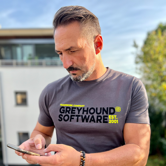 T-SHIRT "GREYHOUND Software" Men